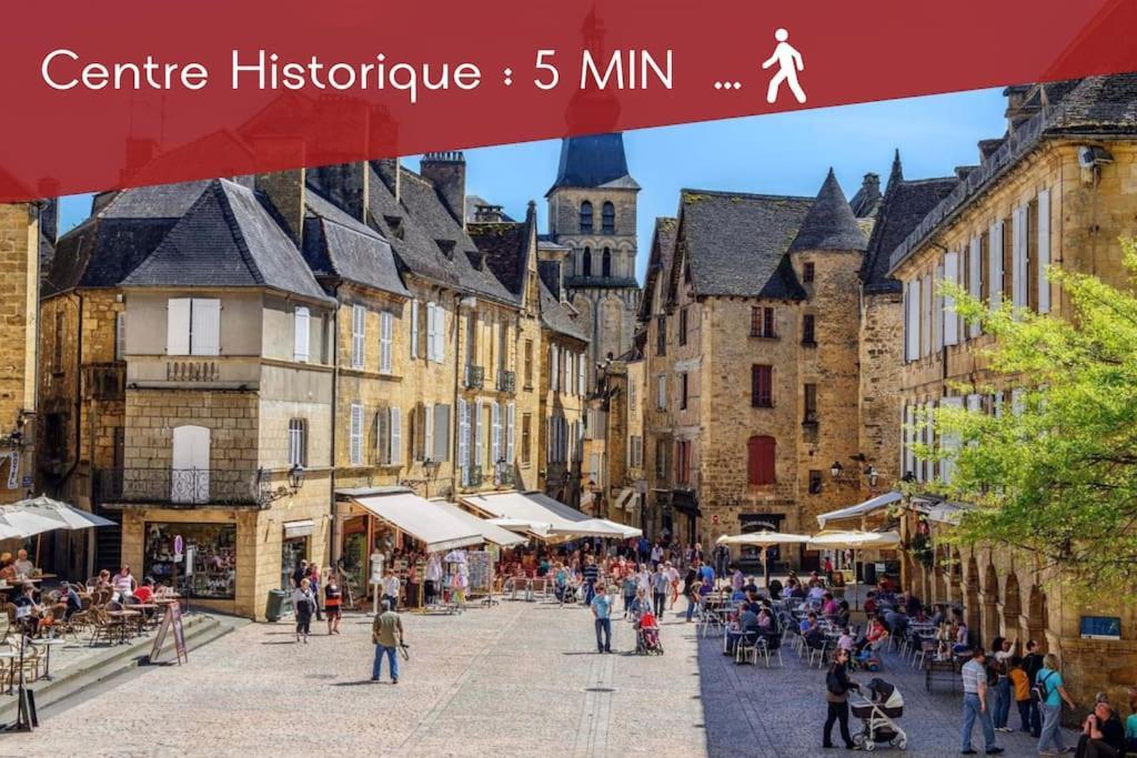 Le Spicy 2 Minutes Centre Historique Parking Διαμέρισμα Sarlat-la-Caneda Εξωτερικό φωτογραφία